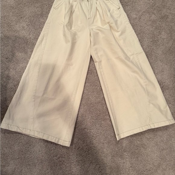 NWT Free People extra wide leg jeans - Picture 3 of 4